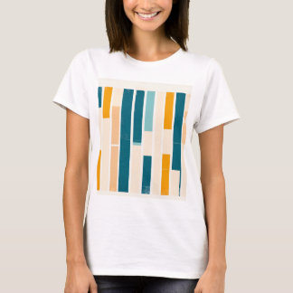 striped minimalist women's t-shirt