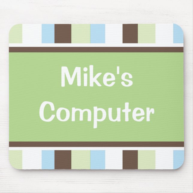 Striped Mouse pad (Front)