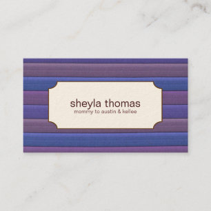 Striped Mummy Calling Cards