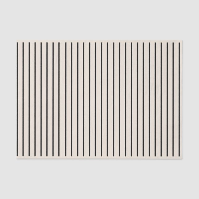 Striped Neutral Tissue Paper (Front)