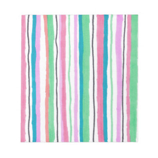 Striped Notepad