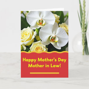 Striped Orchid Celebration Card