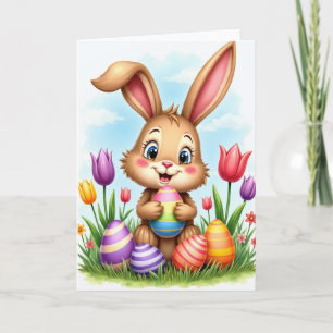 Striped Ornament Spring Card