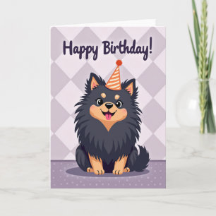 Striped Party Animal Card