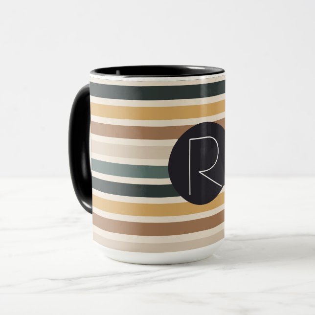 striped,pastel,minimal,coloured,abstract,cute mug (Front Left)