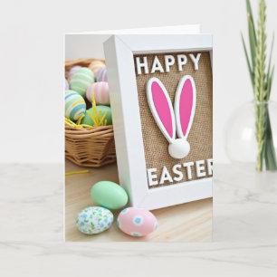 Striped Pastel Ovoids Season Card
