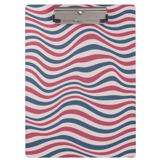 Striped pattern 2 clipboard (Front)