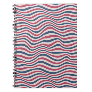 Striped pattern 2 notebook