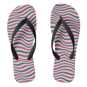 Striped pattern 2 thongs