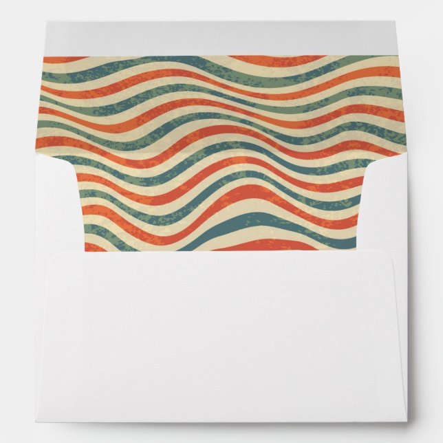 Striped pattern envelopes (Back (Bottom))
