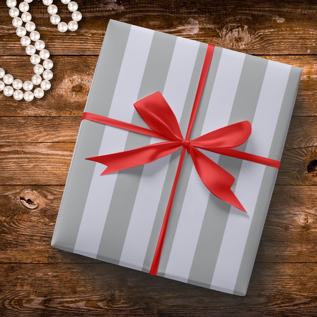 Striped pattern in grey and lavender wrapping paper (Creator Uploaded)