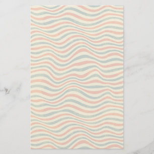 Striped pattern stationery