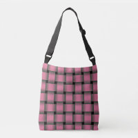 Striped Pink Basket Weave