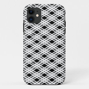 Striped Plaid Pattern iPhone 11 Case