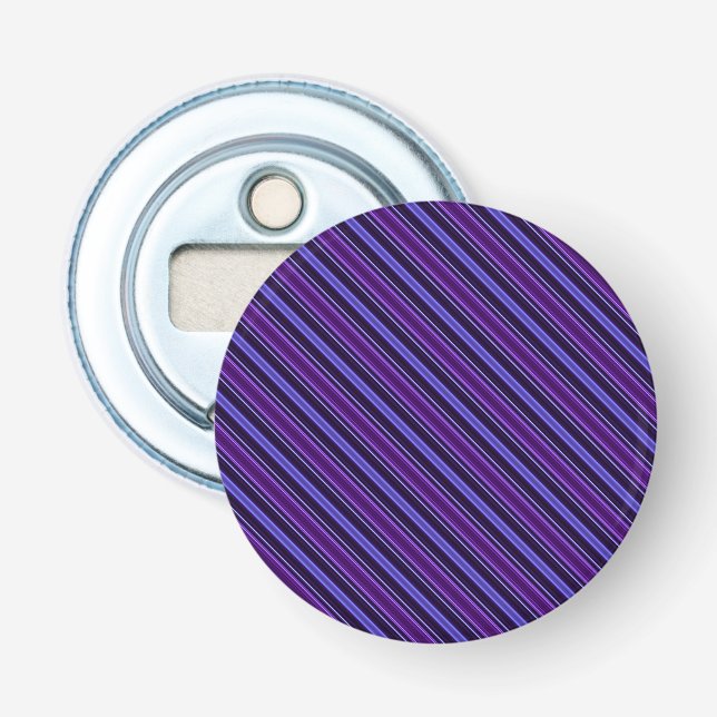 Striped Purples Bottle Opener (Front)