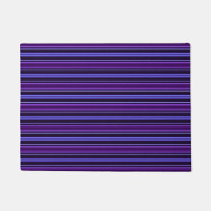 Striped Purples Doormat