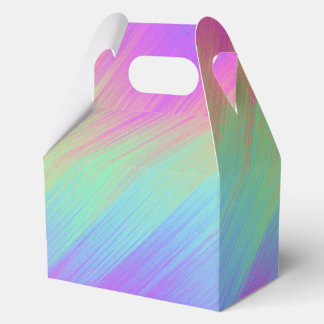 striped rainbow blend : favour box