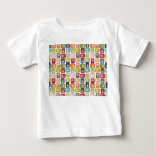 Striped Rectangles Baby T-Shirt