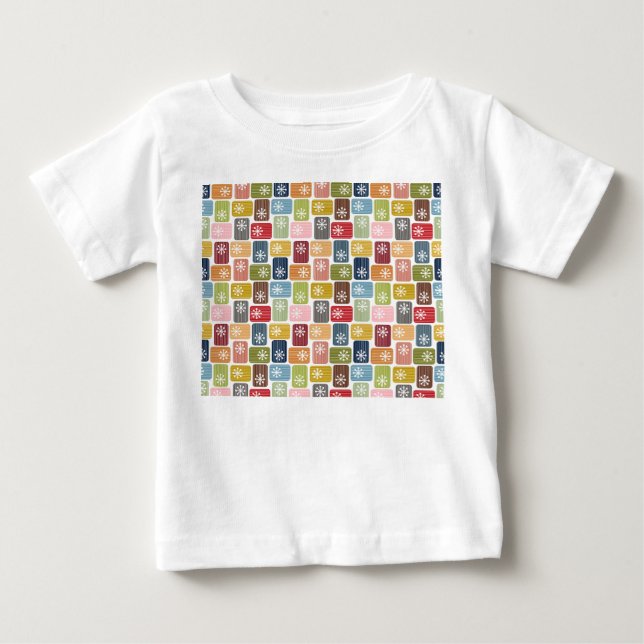 Striped Rectangles  Baby T-Shirt (Front)