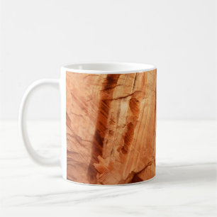 Striped Rock of Double Arch Alcove I from Zion Coffee Mug