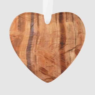 Striped Rock of Double Arch Alcove II at Zion Ornament