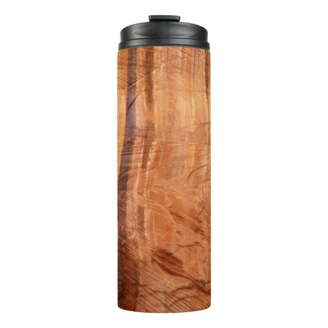 Striped Rock of Double Arch Alcove II at Zion Thermal Tumbler (Front)