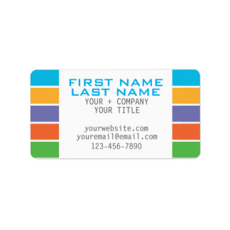 Striped RODAN + FIELDS Inspired Label