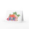 Striped Roof House Cards