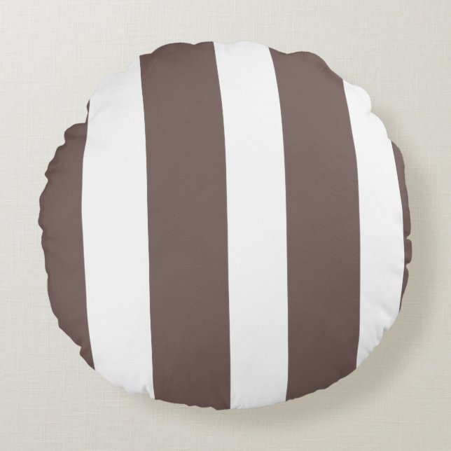 Striped Round Cushion (Front)