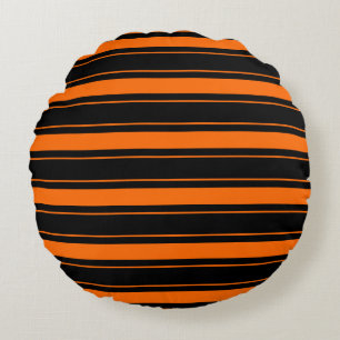 Striped Round Cushion