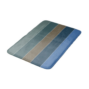 Striped Sand and Surf Colours of Barbados Bath Mat