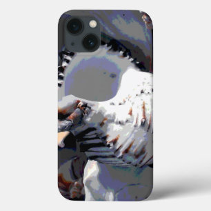 Striped Sea Shell iPhone 13 Case