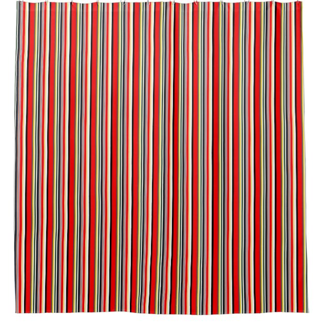 Striped Shower Curtain (Front)