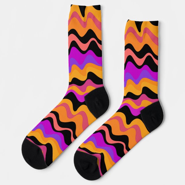 Striped sock (Left)
