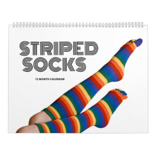 Striped Socks Calendar