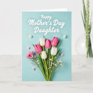 Striped Spring Blossom Card