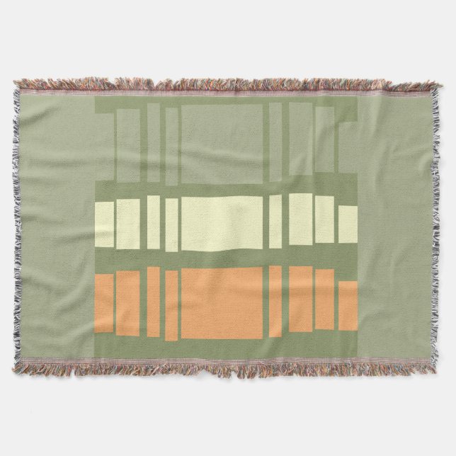 Striped Throw Blanket (Front)
