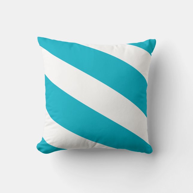 Striped Throw Pillow (Front)