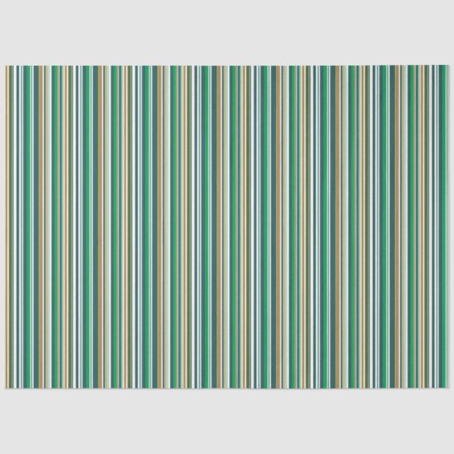 Striped Tissue Wrapping Paper (Front)