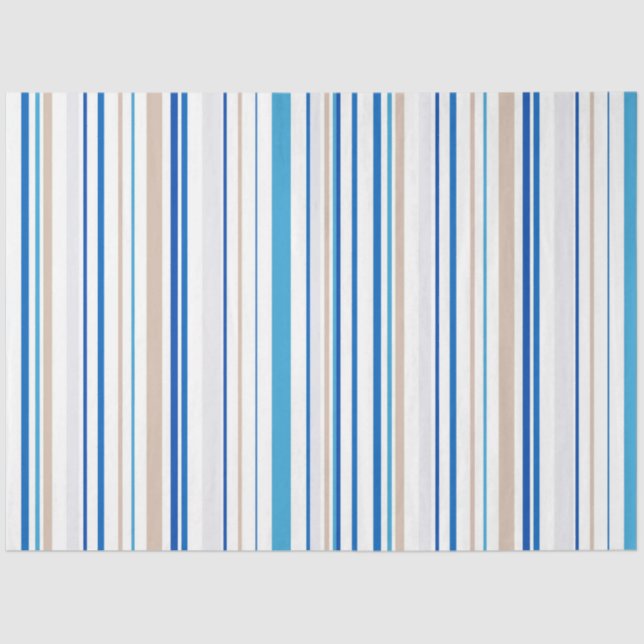 Striped Tissue Wrapping Paper (Front)