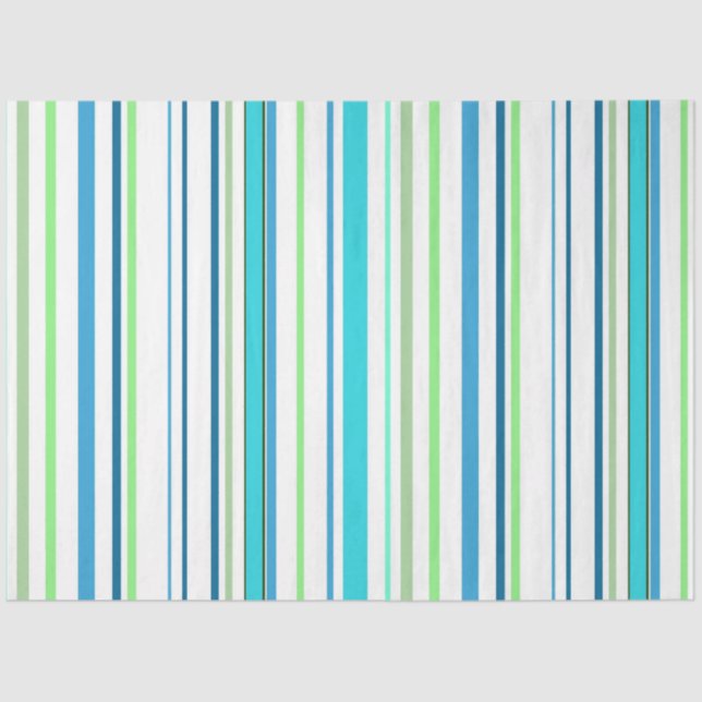 Striped Tissue Wrapping Paper (Front)