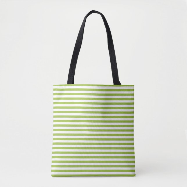 Striped Tote Bag (Front)