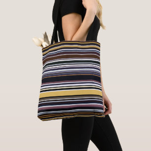 Striped Tote Bag