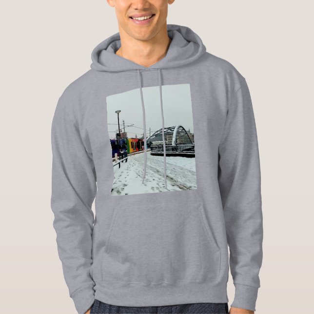 Striped tram hoodie (Front)