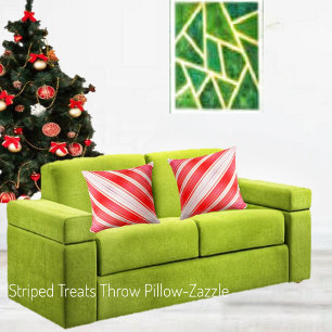 Striped Treats Cushion