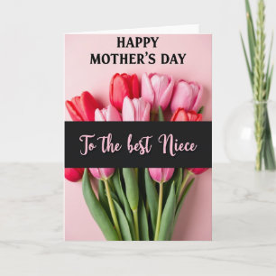 Striped Tulip Celebration Card