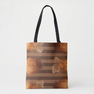 Striped Victoria Tote Bag
