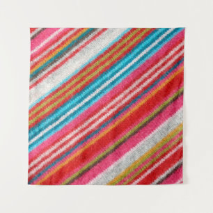 Striped woolen fabric. More fabrics in my port. Tapestry