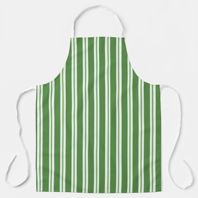 stripes abstract art apron (Front)