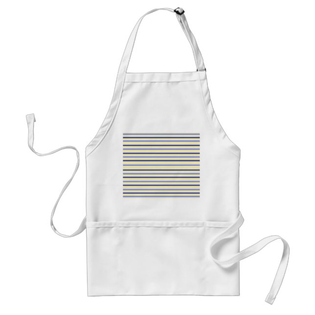 stripes abstract art standard apron (Front)